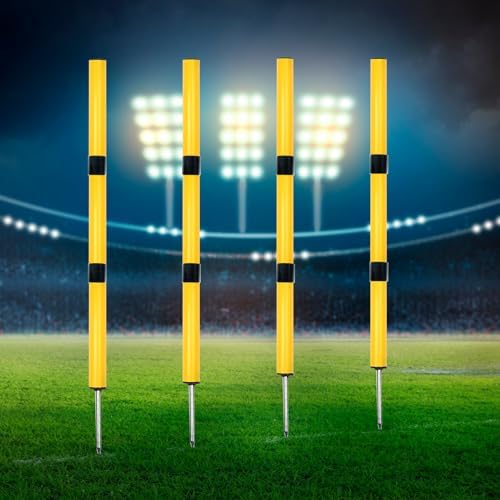 Soccer Agility Poles, Speed Sport Training Equipment for Soccer Basketball Football，Speed Jump Poles Training Equipment for Athletes/Kids/Adult Suprwin