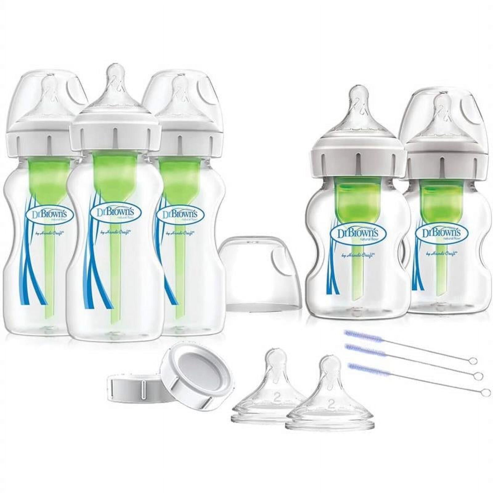 Dr. Brown's Options+ Newborn Wide-Neck Bottle Set Dr. Brown's