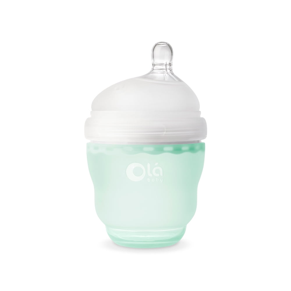 Olababy Gentle Baby Bottle (4oz, Mint) Olababy