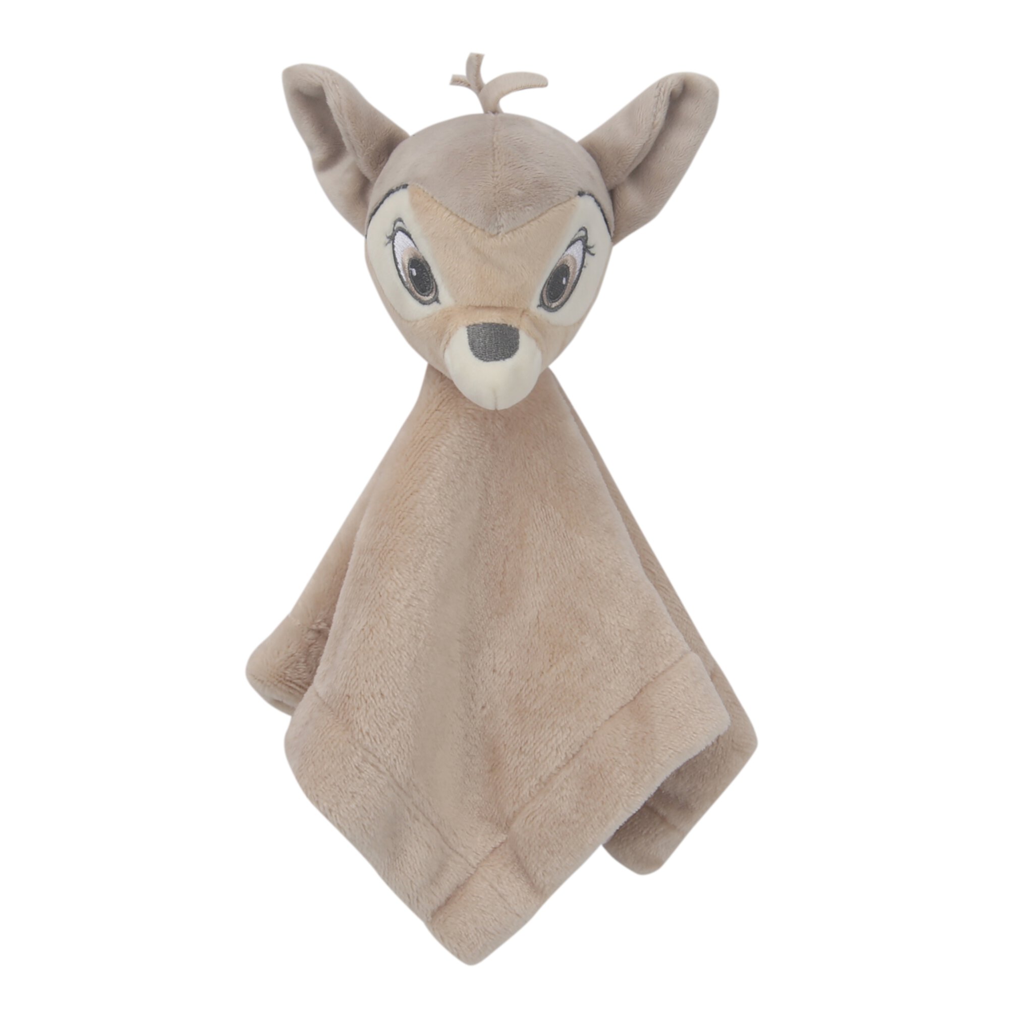 Lambs & Ivy Disney Baby Bambi Deer/Fawn Security Blanket/Lovey - Taupe Lambs & Ivy