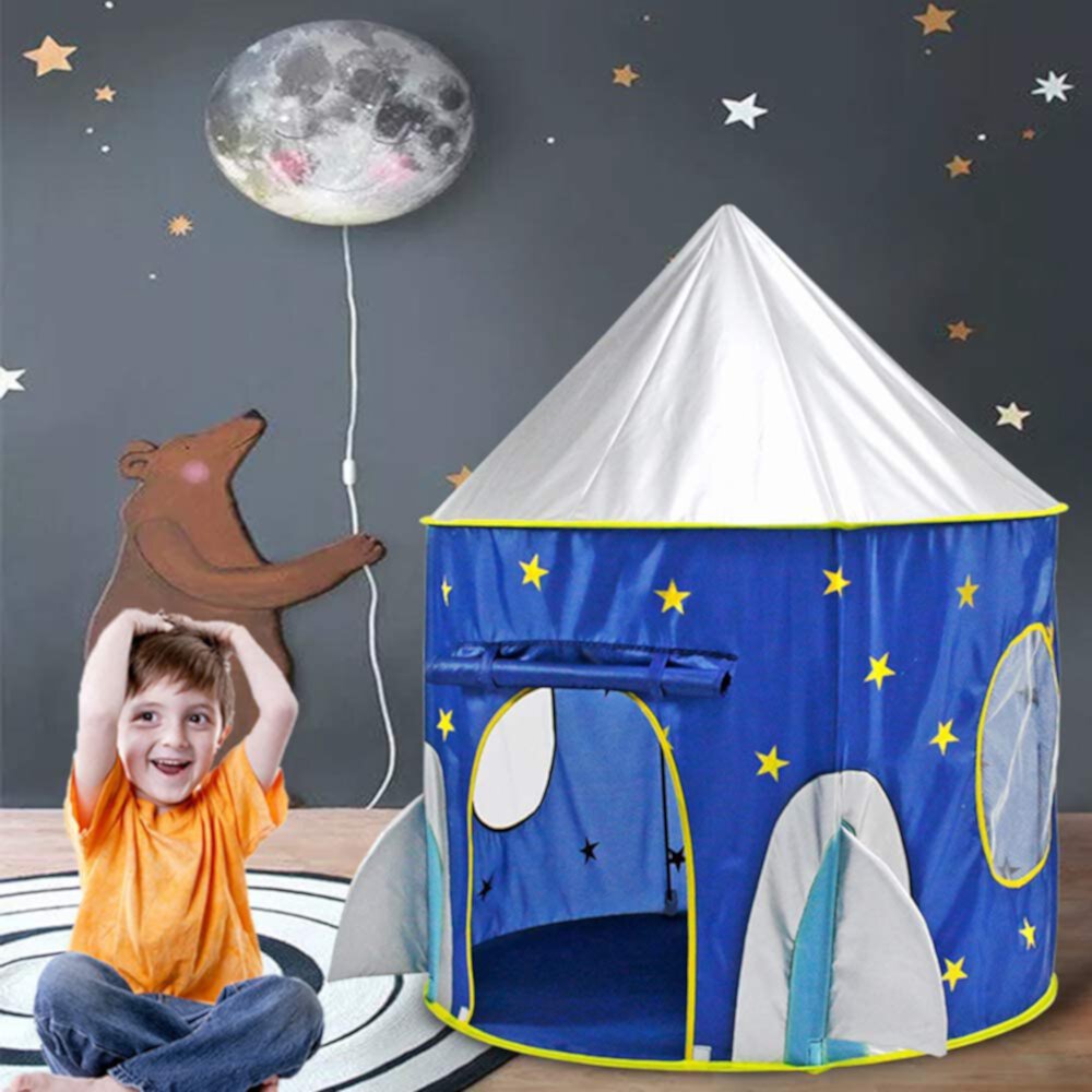 Willwolf Kids Tent for Inside Boys, Outdoor Indoor Kids Playhouses, Camping Tent, Blue Wilwolfer