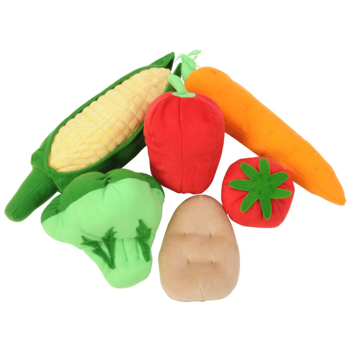 Battat First Foods - Vegetables  - Set of 6 Battat