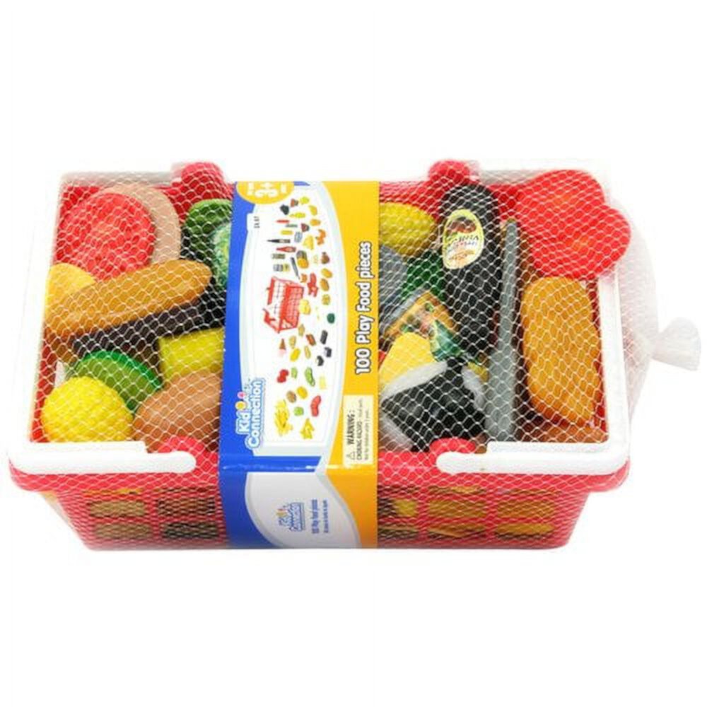 Kid Connection 100-Piece Play Food Set Kid Connection