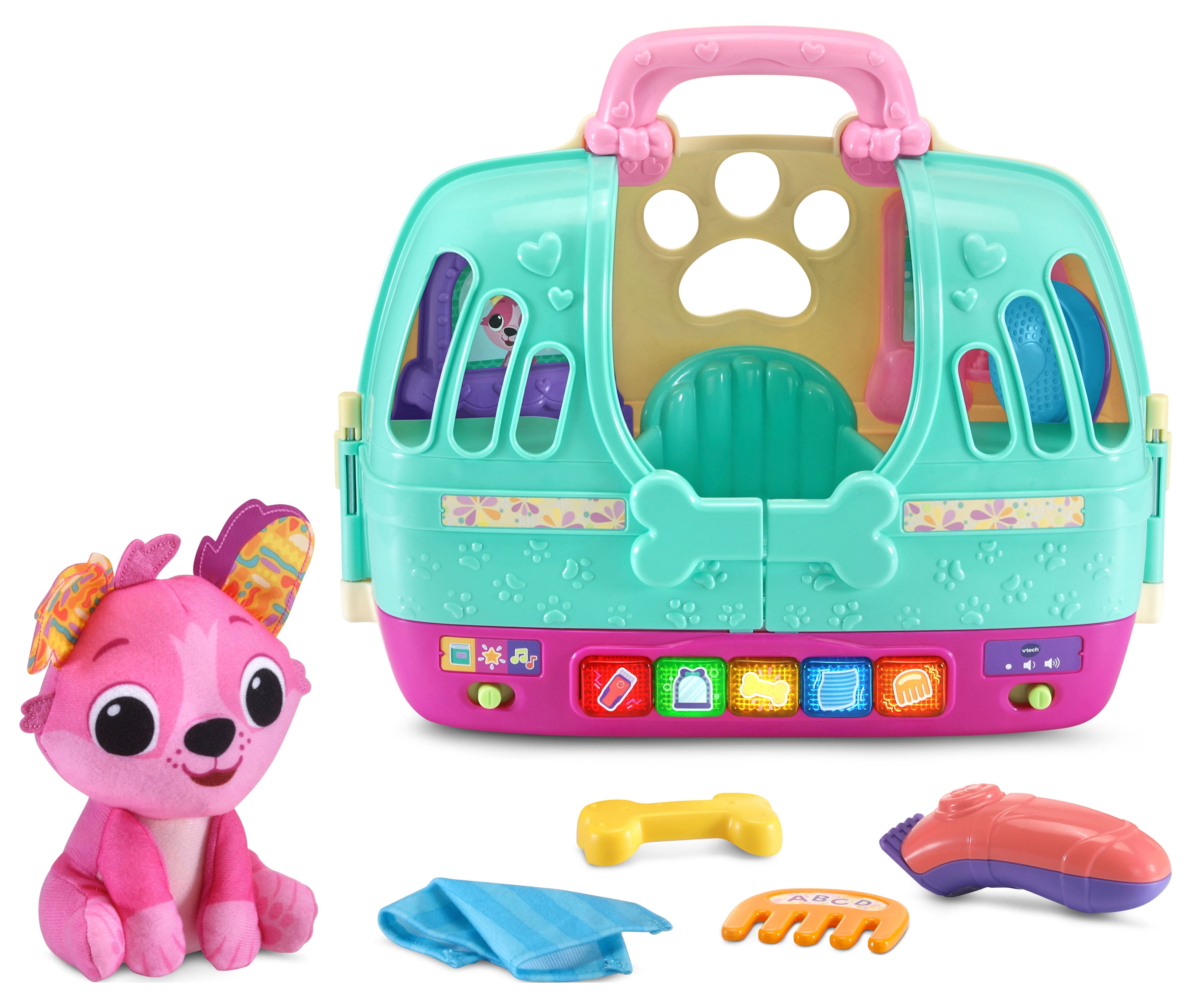 VTech® Glam & Go Puppy Salon™ & Carrier With Grooming Tools VTech