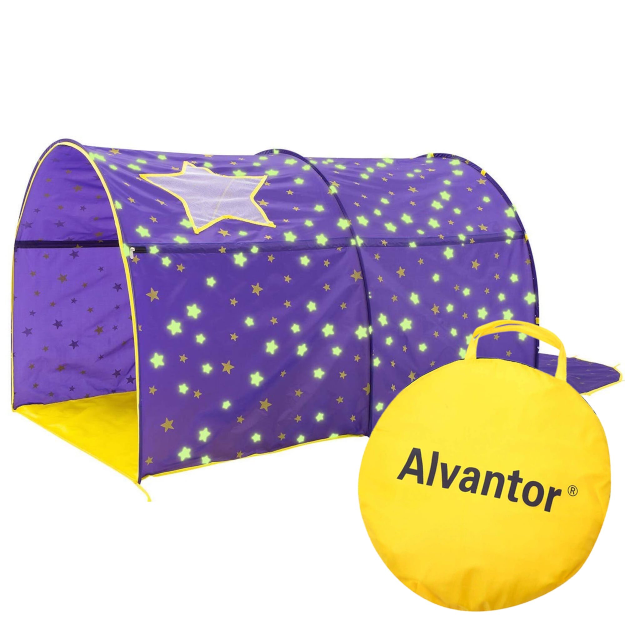 Bed Tent Canopy Dream Kids Play Playhouse Privacy Twin Starlight Pink by Alvantor Alvantor