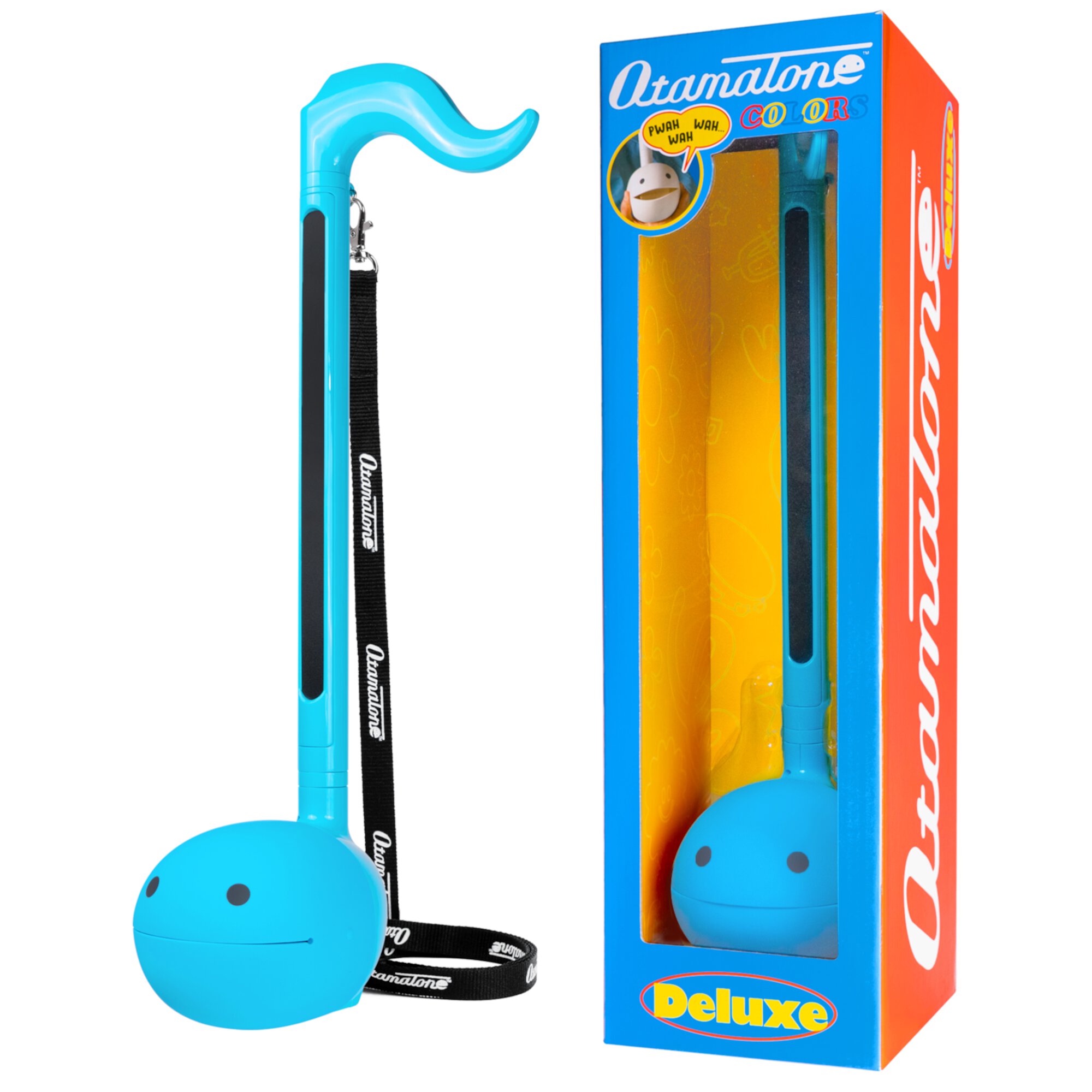 Otamatone Deluxe Electronic Musical Instrument for Adults Portable Synthesizer Digital Electric Music from Japan by Cube/Maywa Denki Cool Stuff Gifts, Blue Otamatone