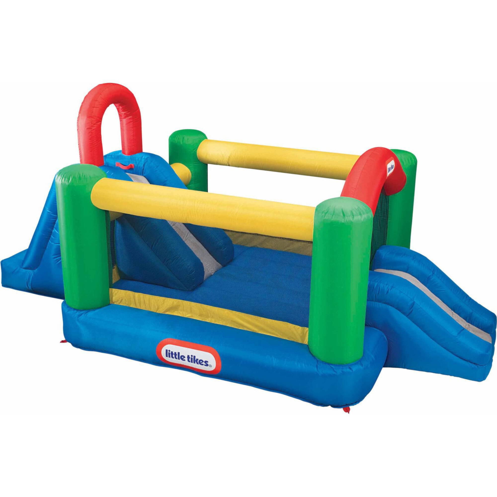 Детский Батут Little Tikes Jump 'n Double Slide Little Tikes