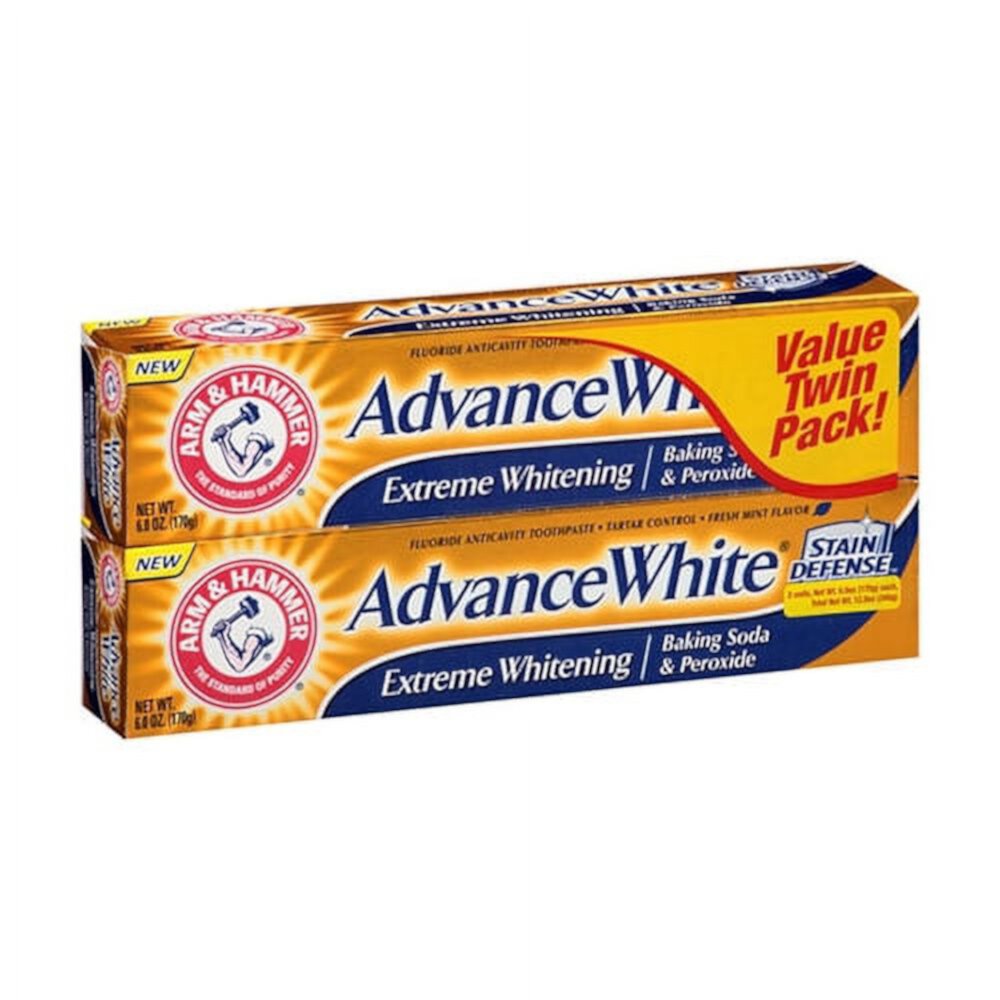 Arm and Hammer Extreme Whitening With Stain Defense Toothpaste - 6 oz, 2 Pack Arm & Hammer