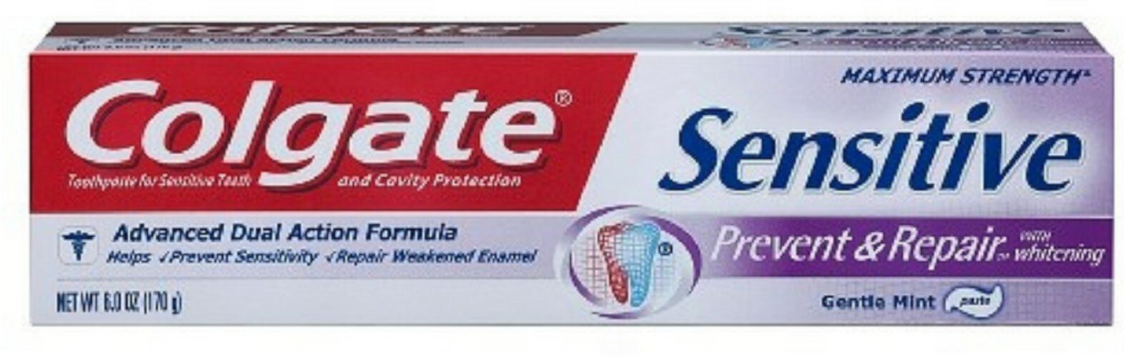 Colgate Sensitive Prevent & Repair Toothpaste With Whitening, 6 oz Colgate