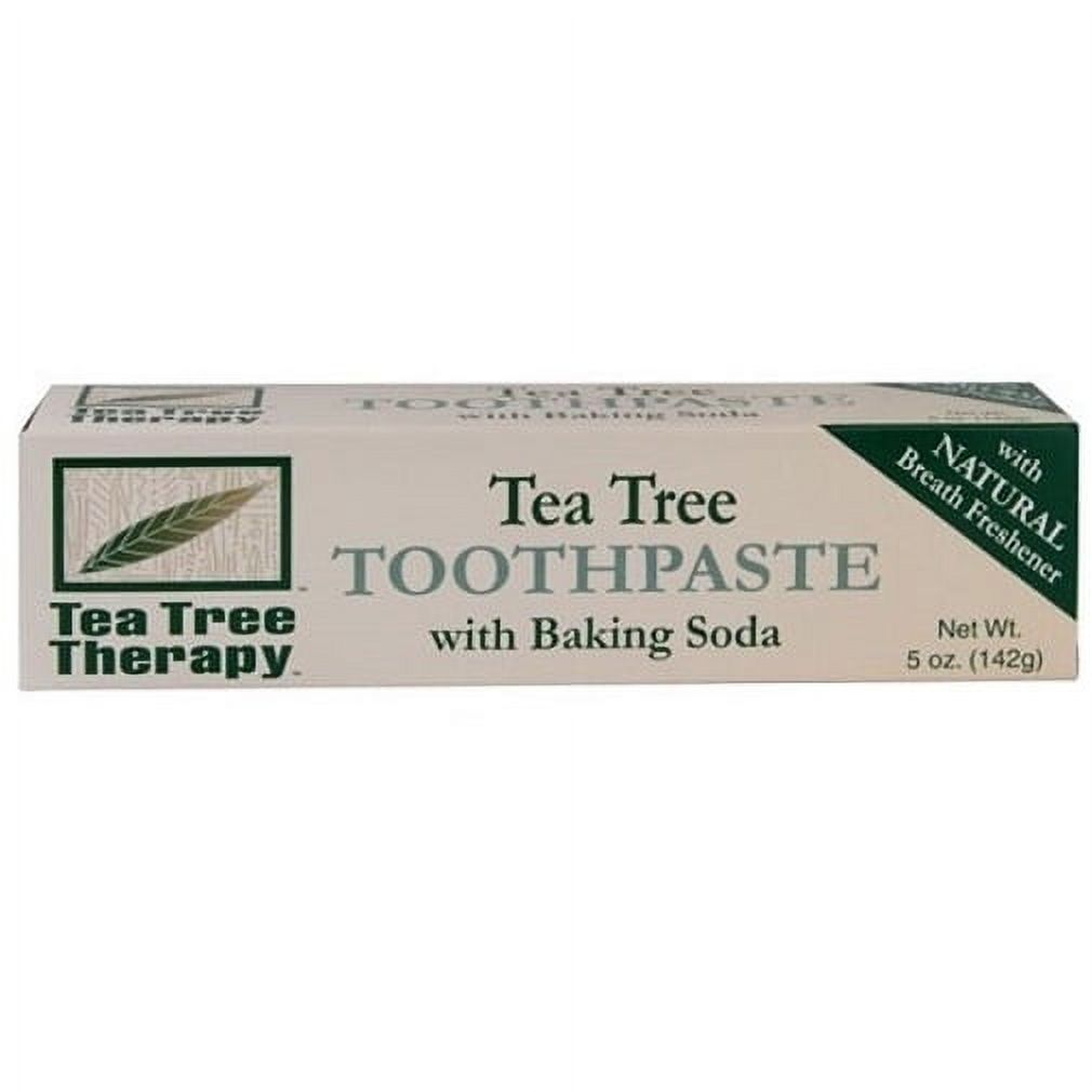 Tea Tree Therapy Tea Tree Toothpaste with Baking Soda 5 oz Paste Tea Tree Therapy