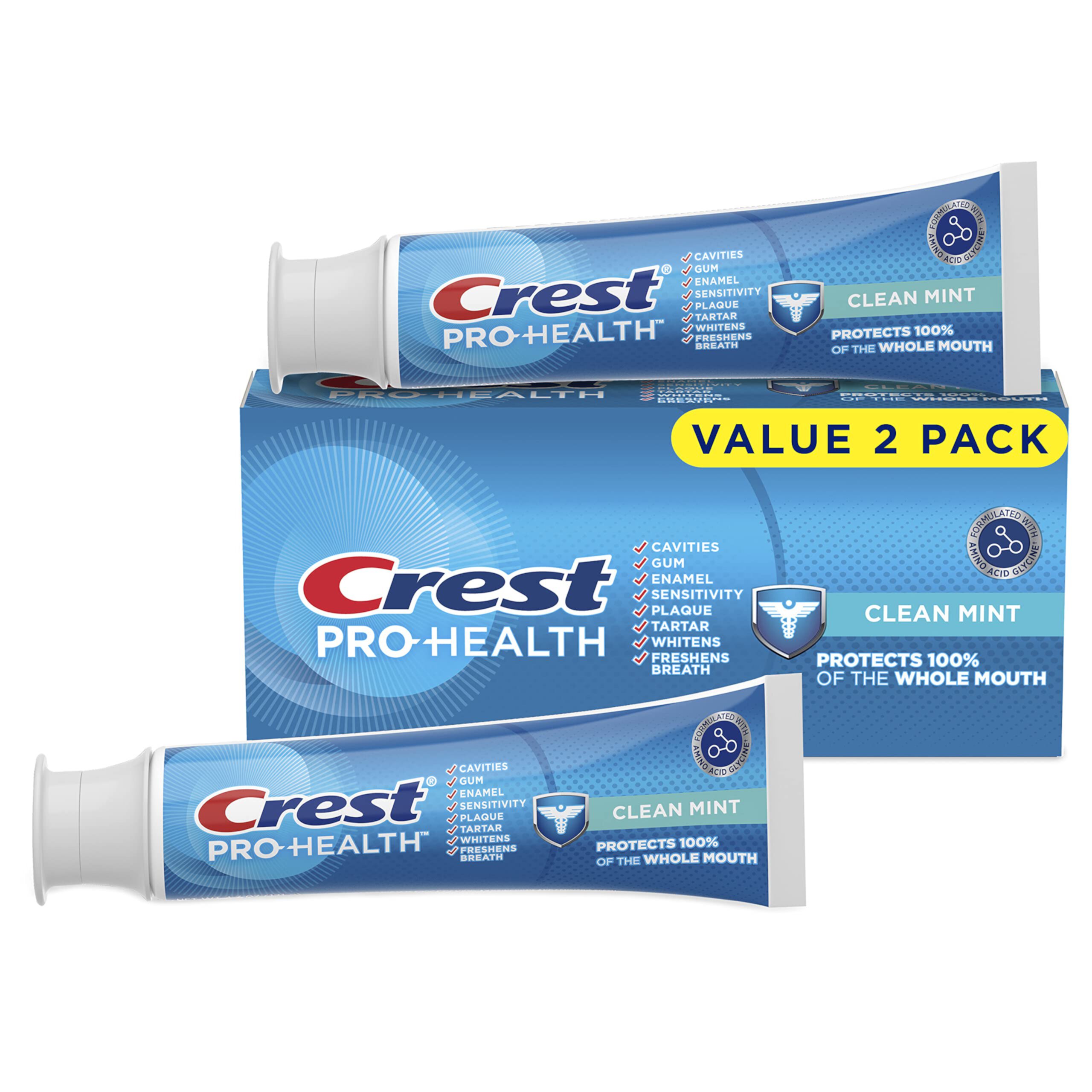 Crest Pro-Health Clean Mint Toothpaste (4.3oz) Twin Pack Crest