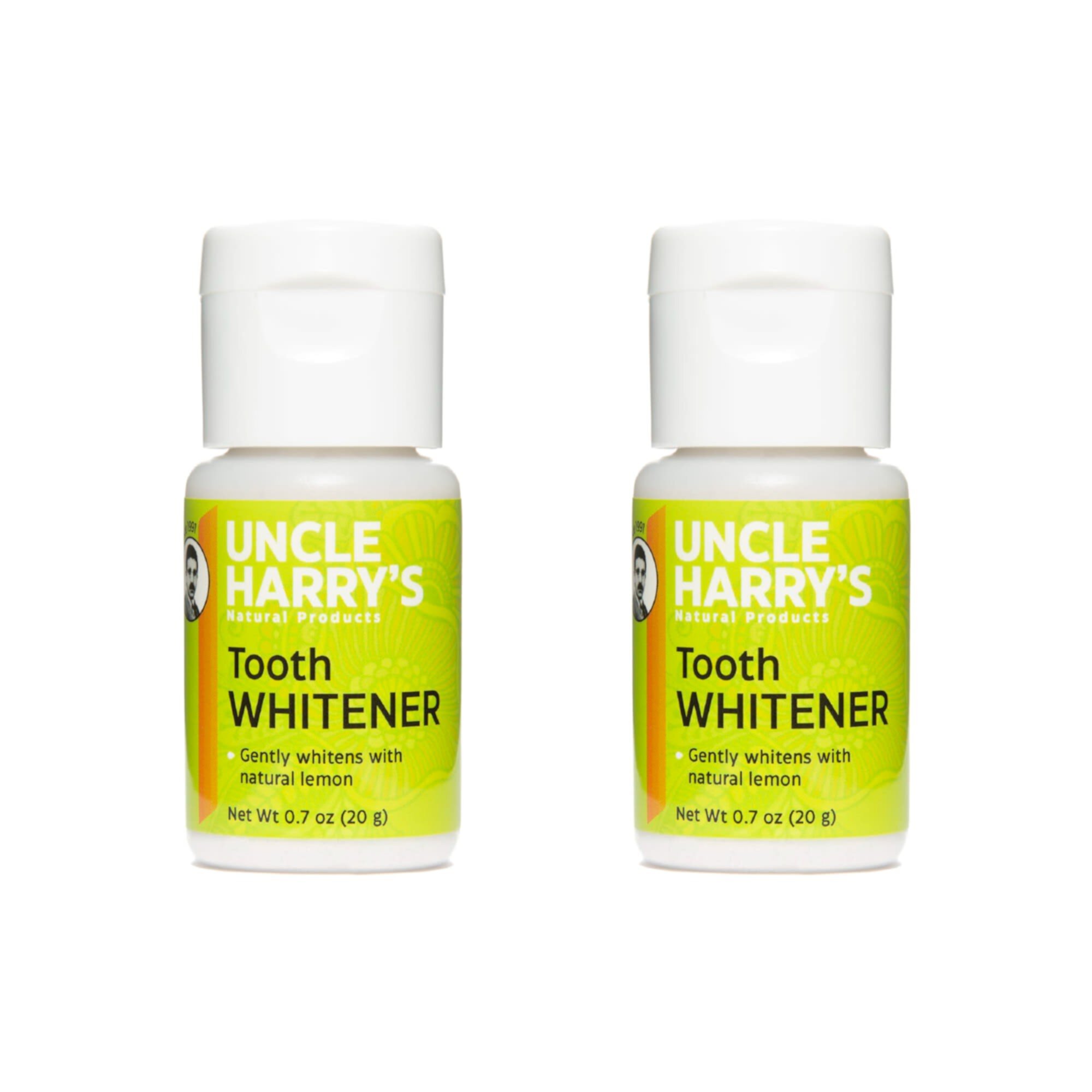 Uncle Harry's Natural Tooth Whitener Powder (Set of 2) Uncle Harry's