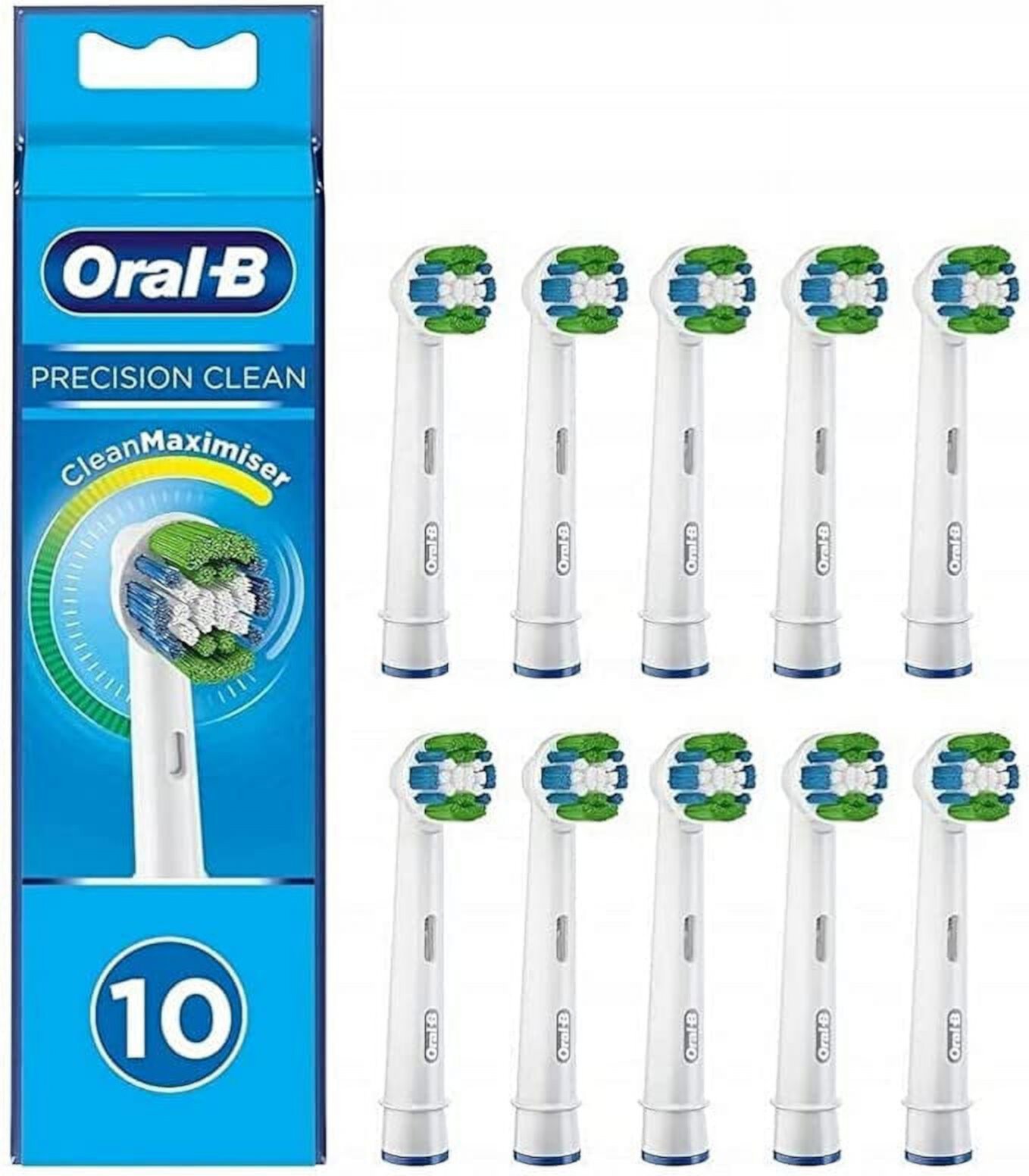 Oral-B Precision Clean Replacement Brush Heads 10 ct Carded Pack Oral-B