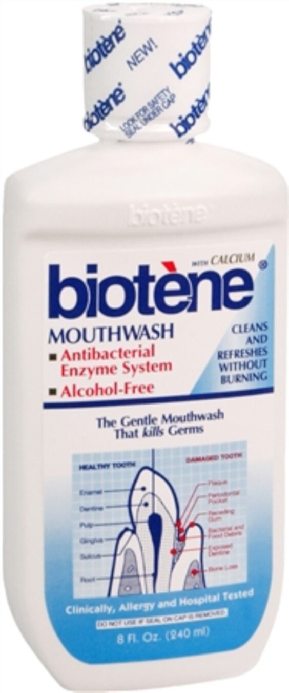 Biotene Dry Mouth Mouthwash 8 oz (Pack of 6) Biotene