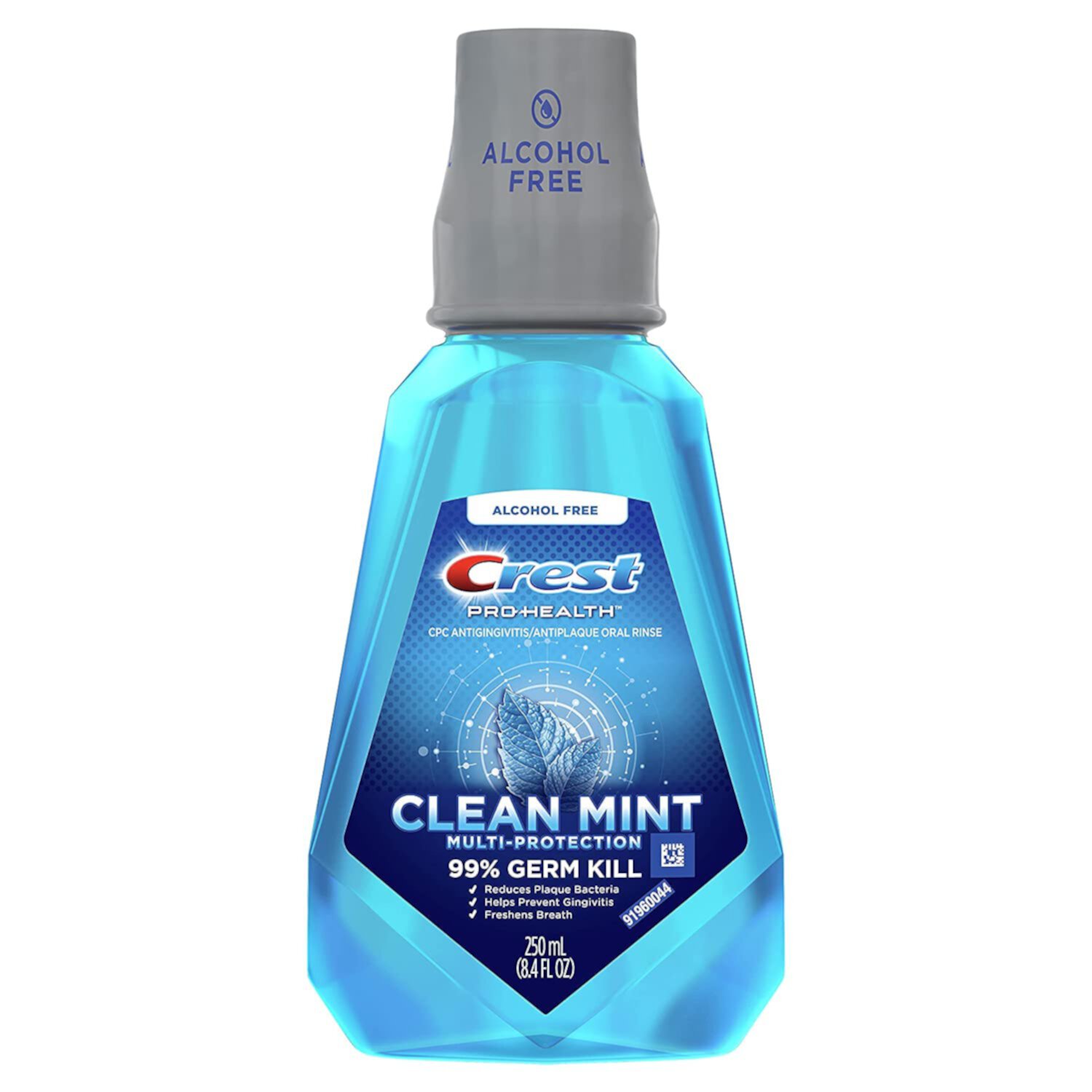 5 Pack - Crest Pro-Health Oral Rinse Refreshing Clean Mint 250 mL Each Crest