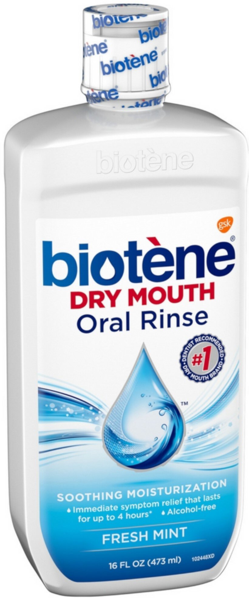 Biotene Dry Mouth Oral Rinse, Fresh Mint 16 oz (Pack of 6) Biotene