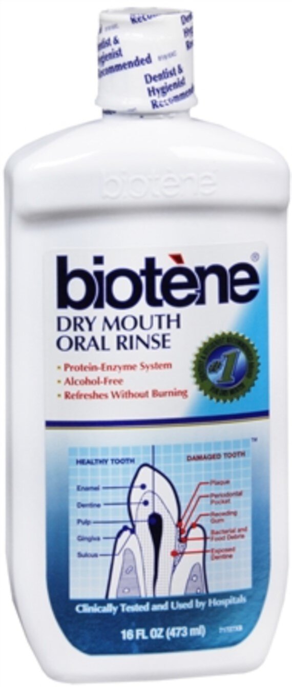 Biotene Dry Mouth Mouthwash 16 oz (Pack of 3) Biotene