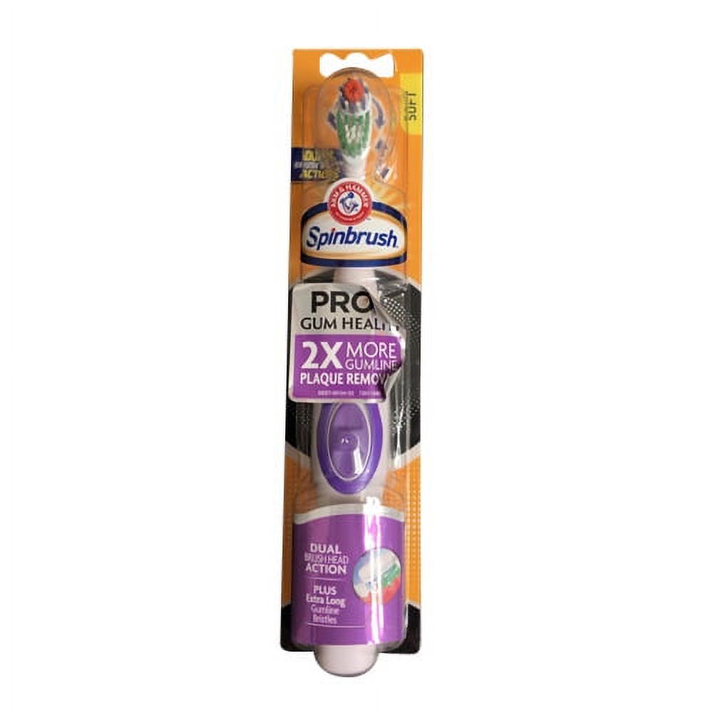 Spinbrush Truly Radiant Clean And Fresh Battery Power Tooth Brush Soft 1 ea Arm & Hammer