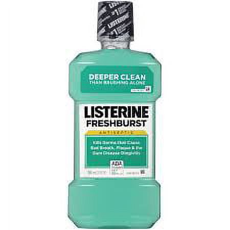 Freshburst Listerine Antiseptic Mouthwash (Pack of 2) Listerine