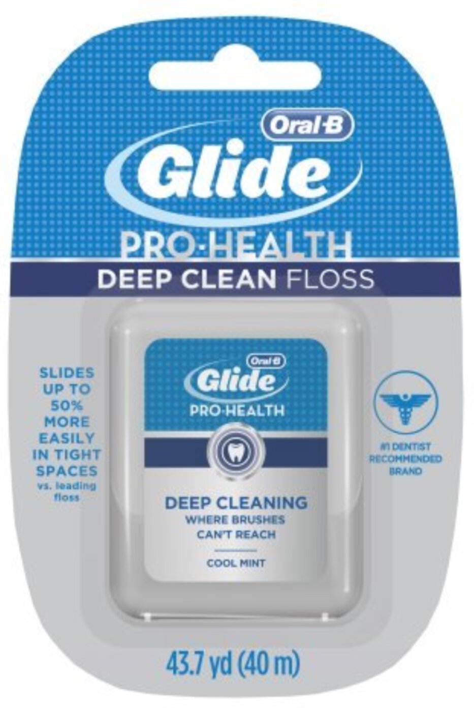 Glide Deep Clean Floss Cool Mint 43.70 Yards GLIDE