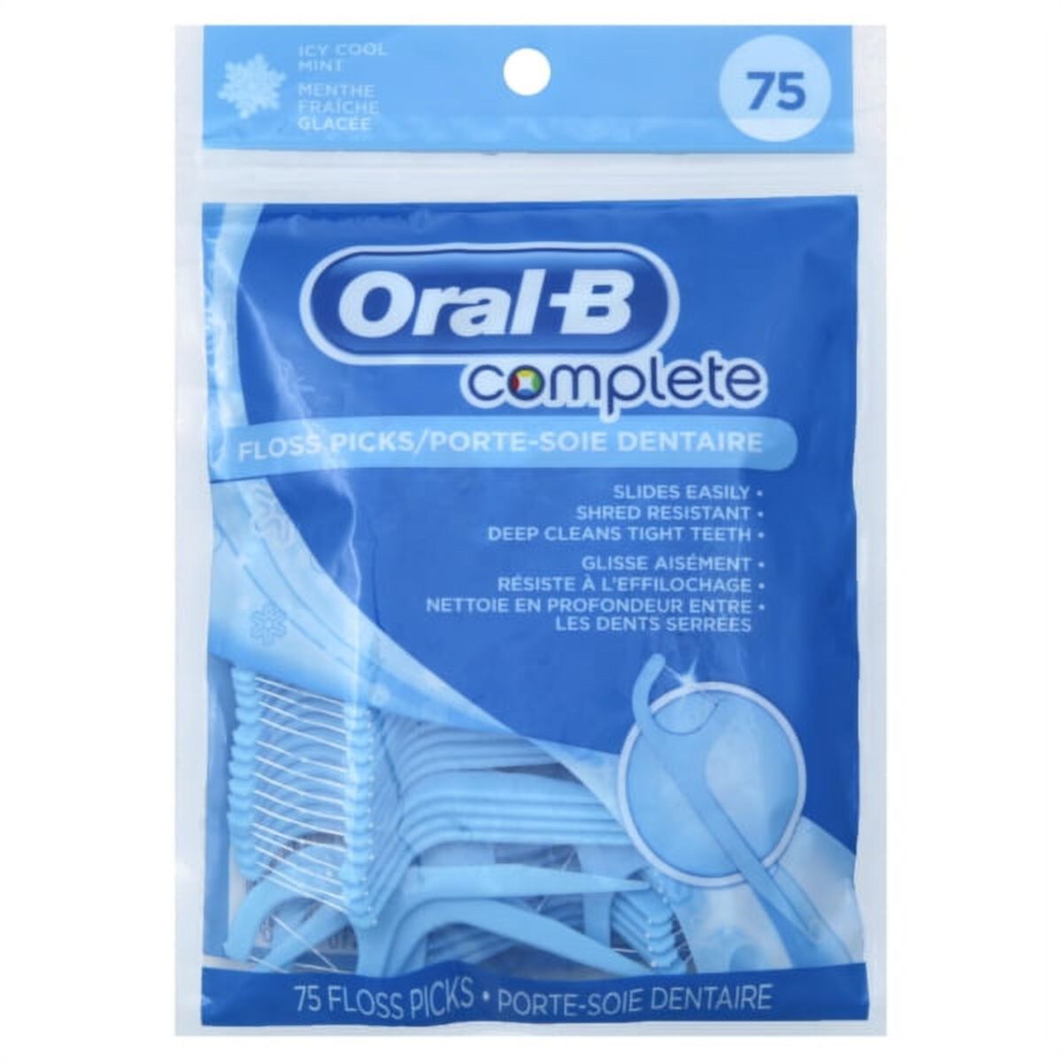 Oral-B Compl Floss Pks Icy Mnt Oral-B