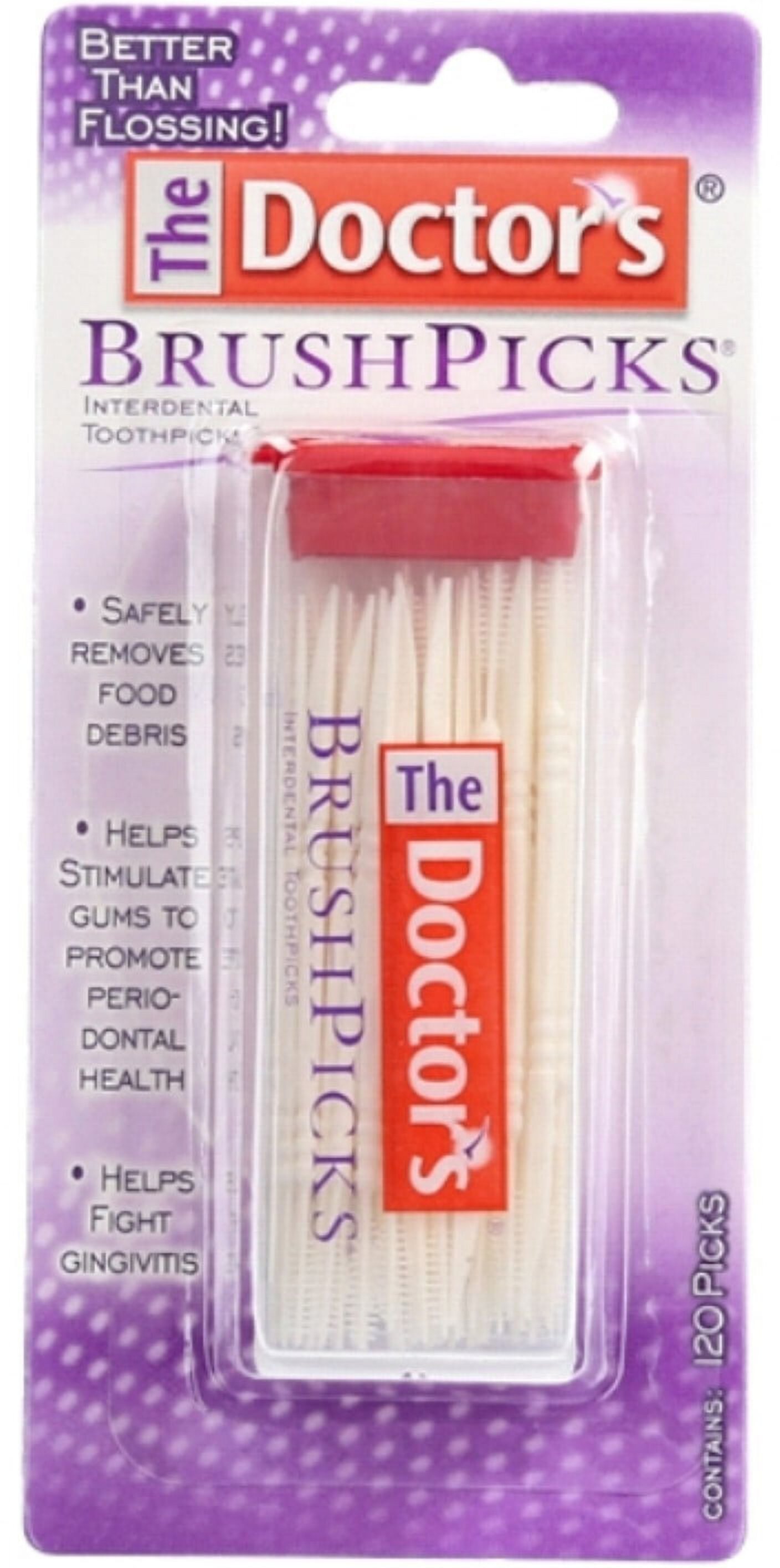 The Doctor's BrushPicks 120 Each The Doctor's