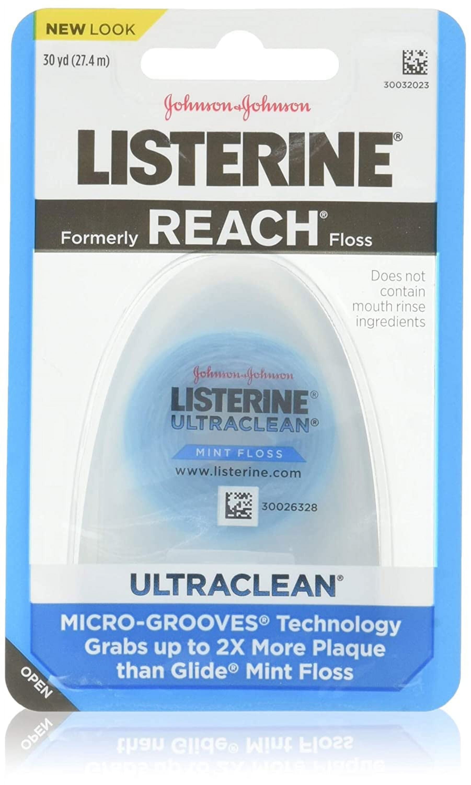 Listerene Ultra Clean Flo Size 30yar Listerene Ultra Clean Floss 30yard(pack of 8) Listerine