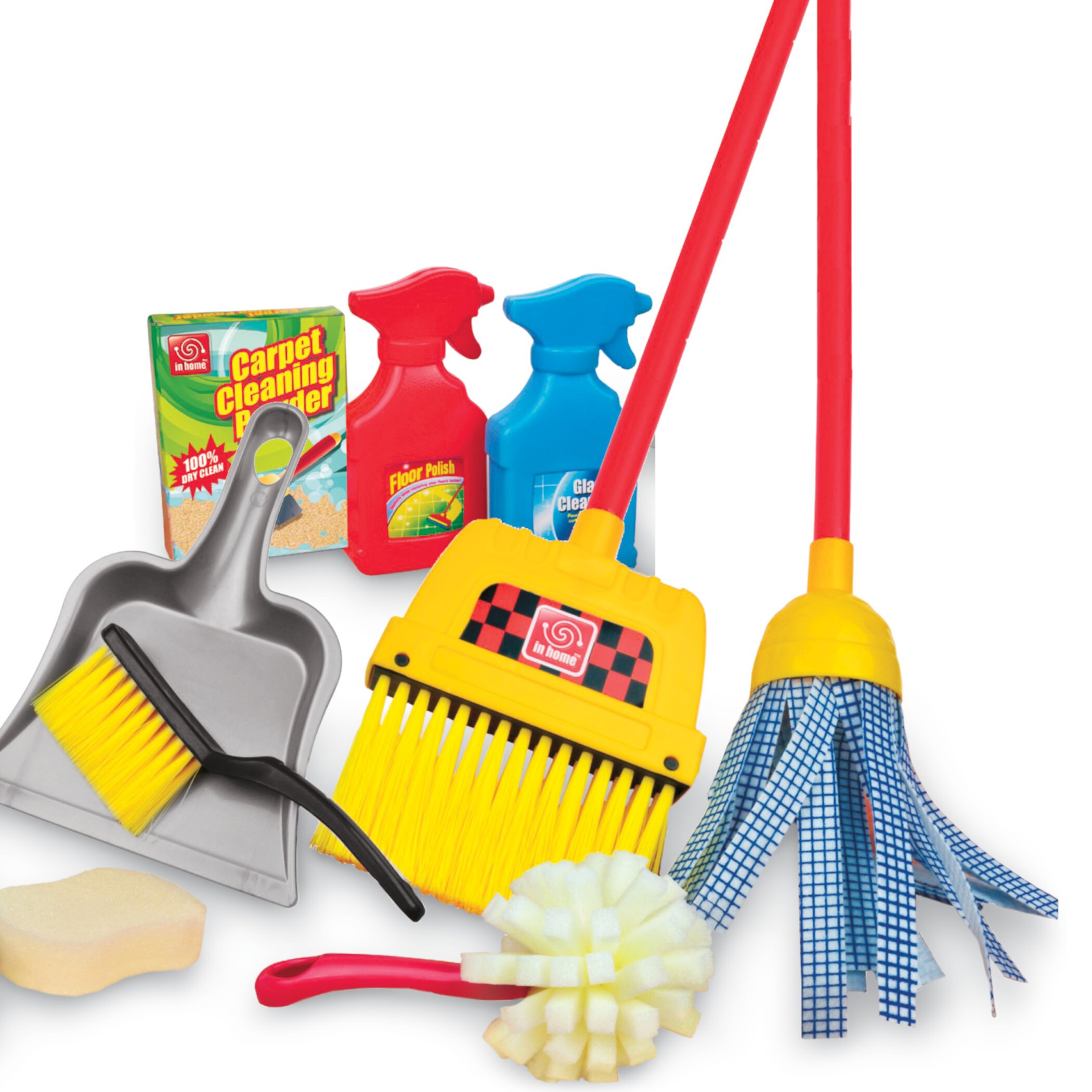 Housekeeping Cleaning Play Set - Fun Gift Idea for Children Collections Etc