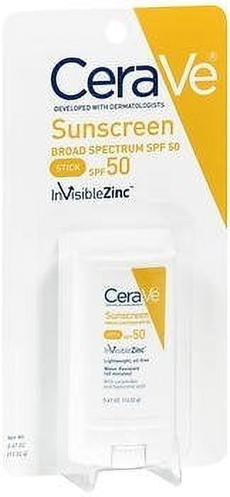 6 Pack - CeraVe Suncare Sunscreen Stick SPF50 0.45 oz CeraVe