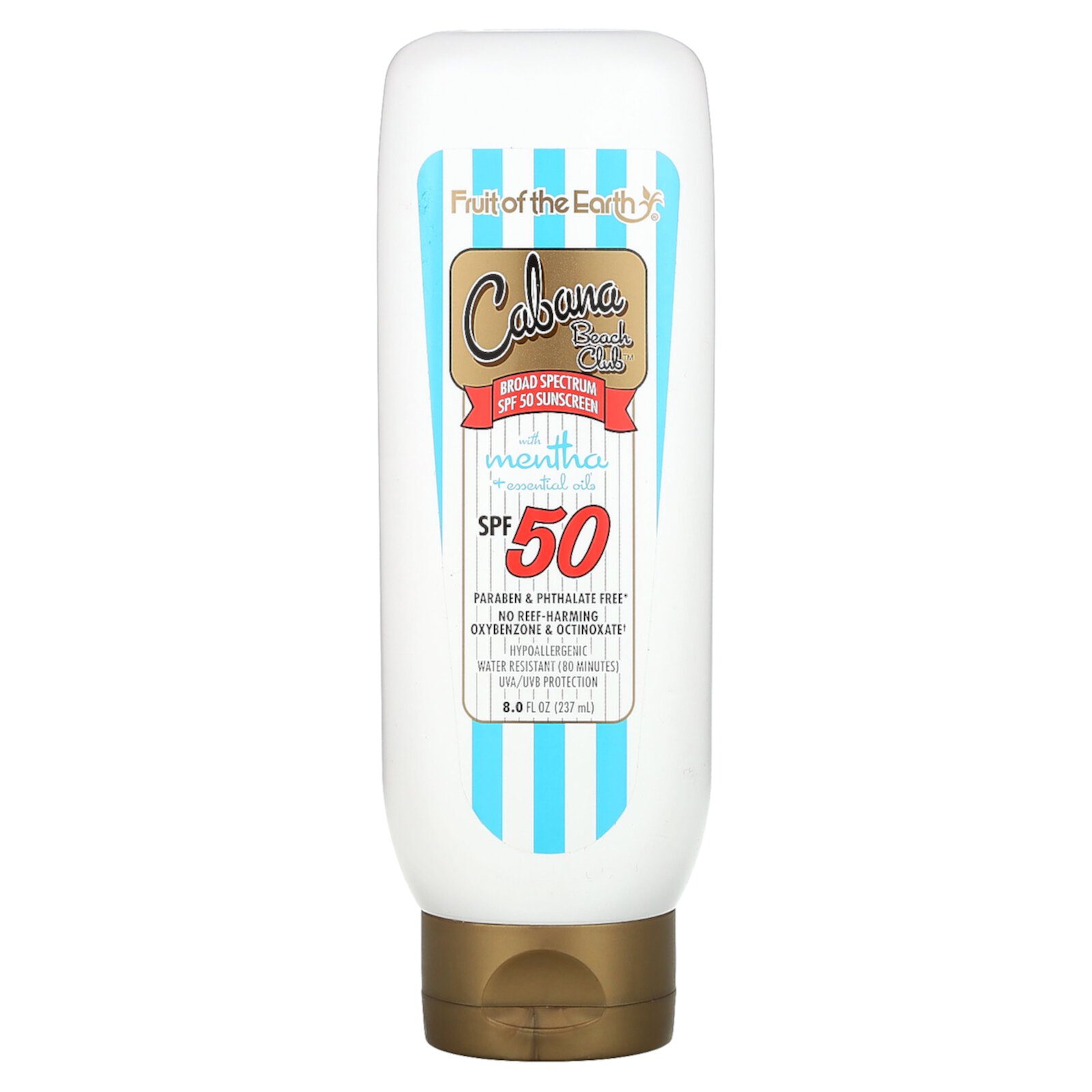 Fruit of the Earth Exotic Escape Sunscreen, SPF50, 8 oz Fruit of the Earth