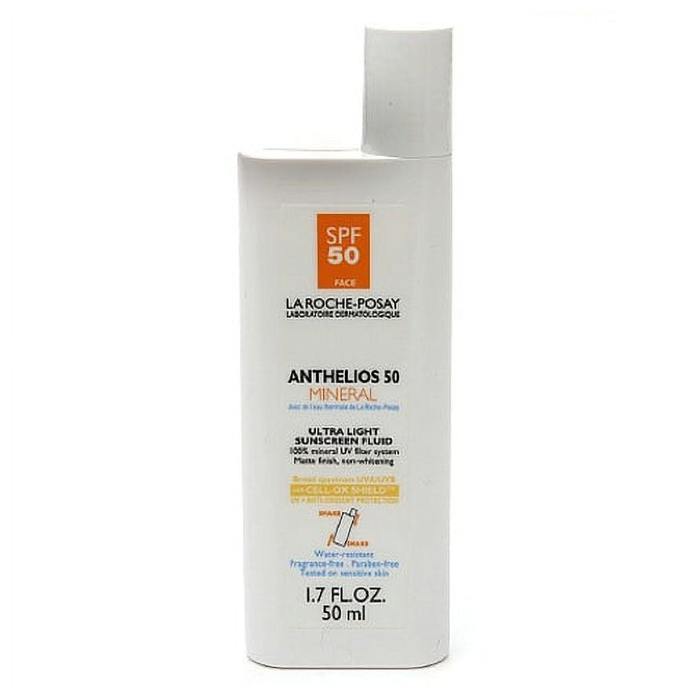 La Roche Posay Spf 50 Anthelios Mineral Ultra Light Sunscreen, Untinted - 1.7 Oz, 2 Pack La Roche-Posay