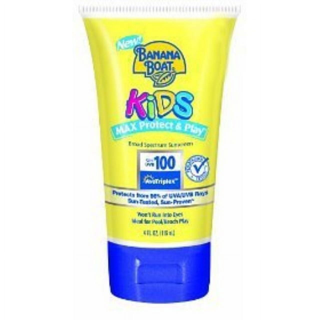 banana boat kids sunblock lotion spf100, size: 4 oz BANANA BOAT