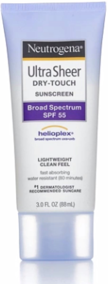 Neutrogena Ultra Sheer Dry-Touch Sunscreen SPF 55 3 oz (Pack of 4) Neutrogena