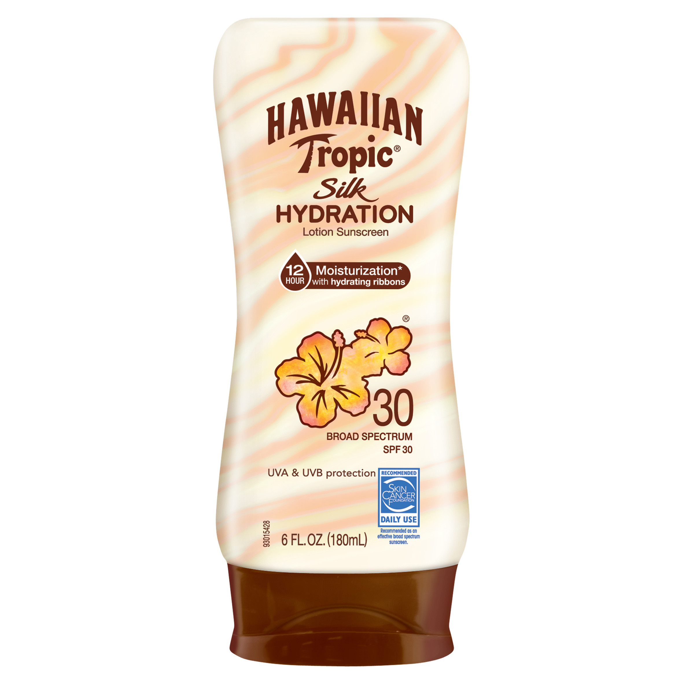 Hawaiian Tropic Silk Hydration Lotion Sunscreen Broad Spectrum SPF 30 - 6 fl oz Hawaiian Tropic