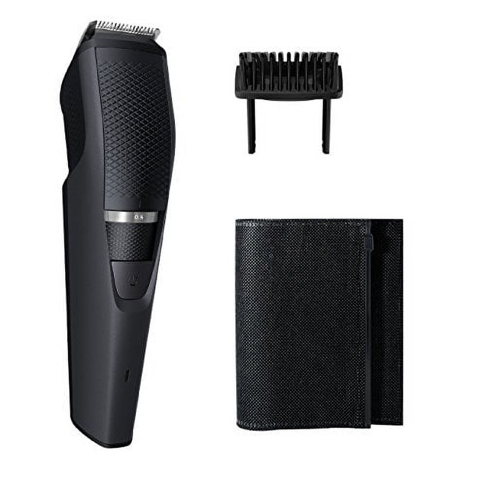 Philips Norelco Men's Beard & Stubble Trimmer, BT320/4 Black Philips Norelco