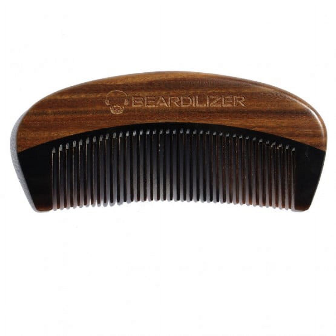 BEARDILIZER BEARD COMB ? 100% NATURAL BUFFALO HORN Beardilizer