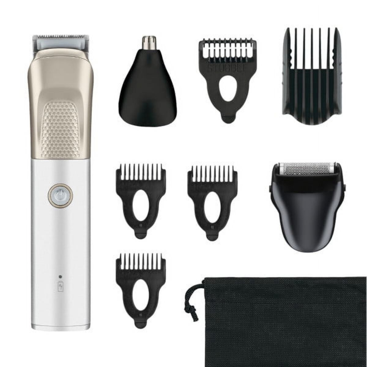 ConairMAN MetalCraft Cordless All-in-1 Metal Beard Trimmer for Men GMTL30 Conair