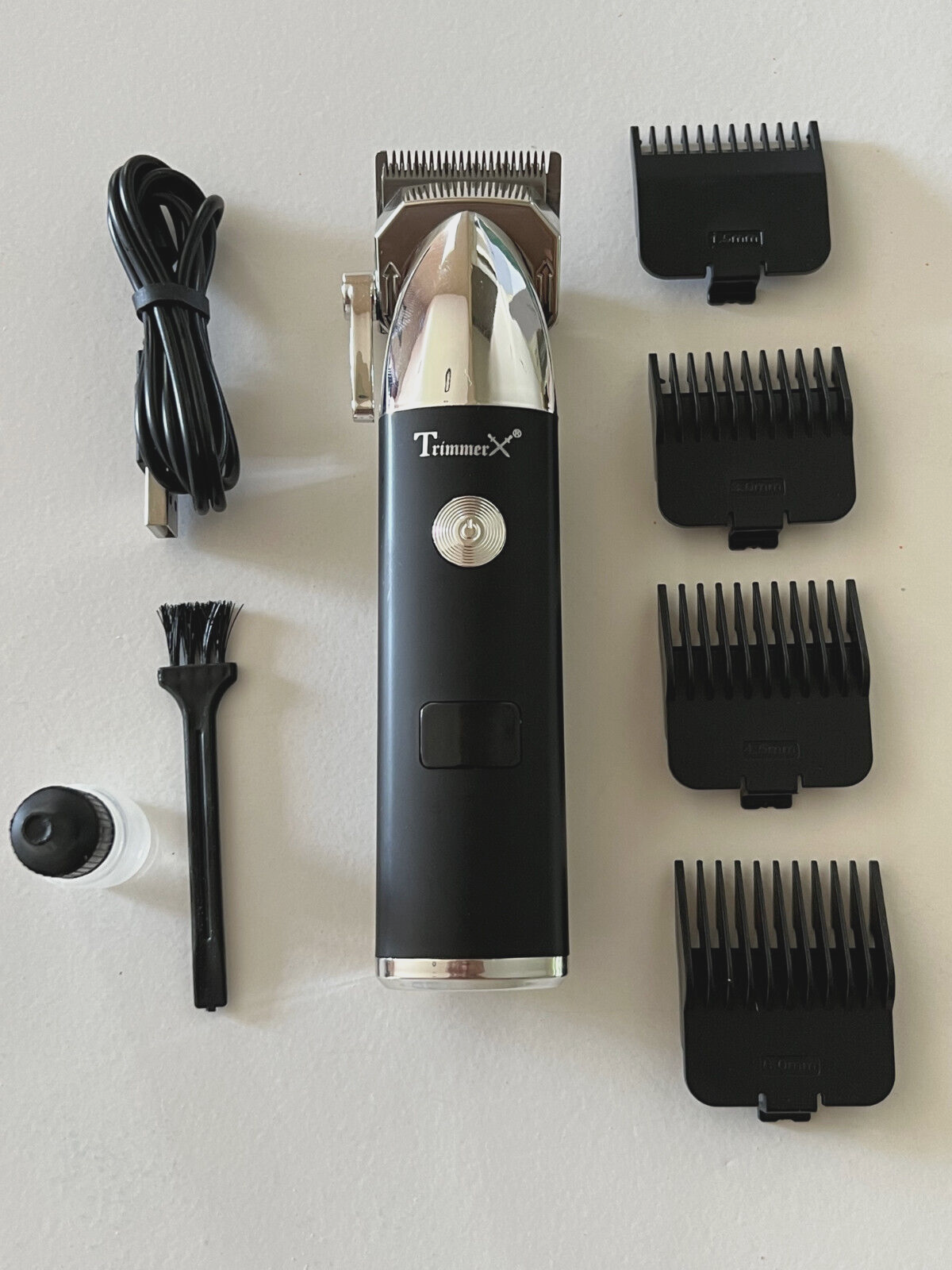 Black Professional Hair Clipper Trimmer For Men Hair Beard Body USB Rechargeable High Quality Hashir Products