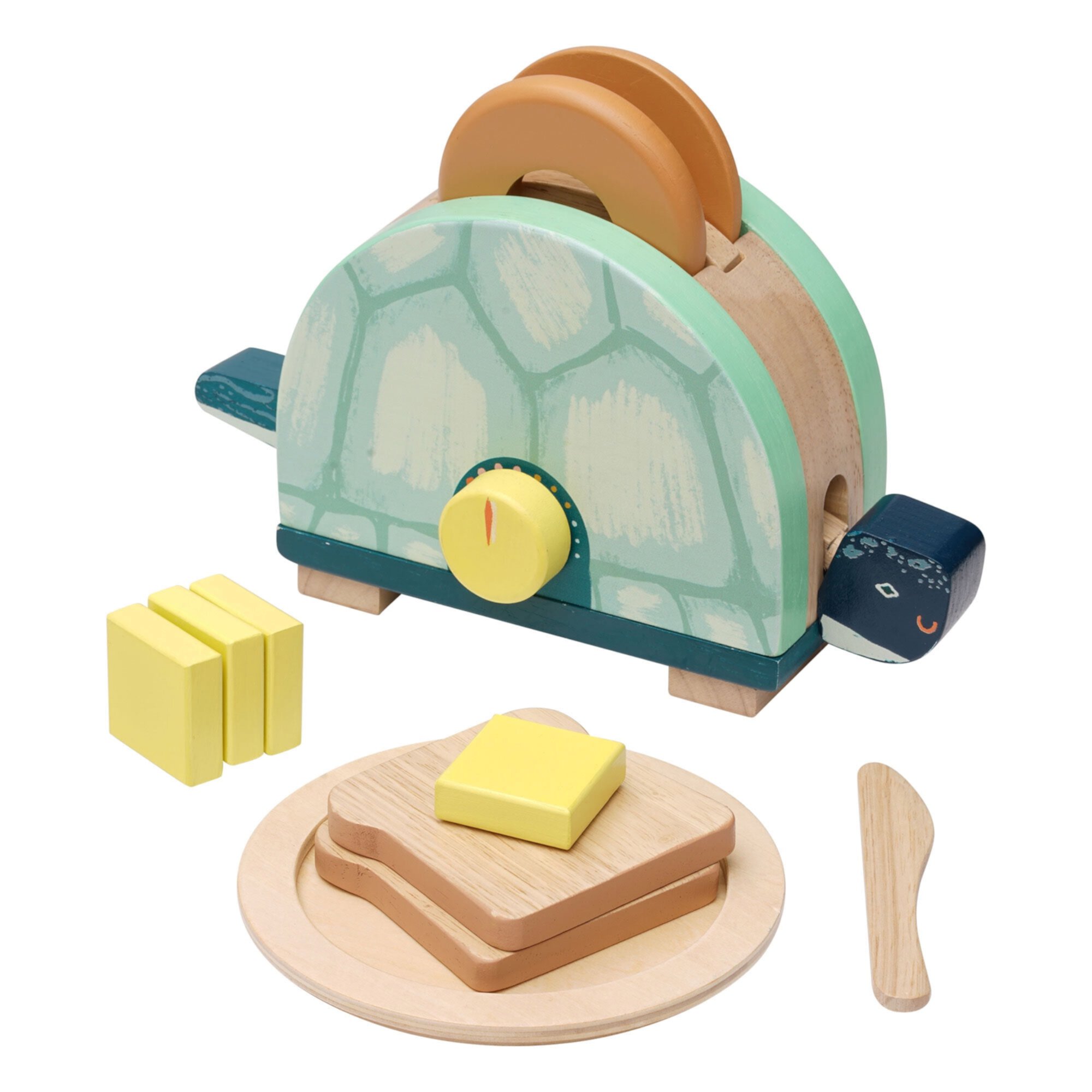 Manhattan Toy Toasty Turtle Toddler & Kids Pretend Play Cooking Toy Set Manhattan Toy