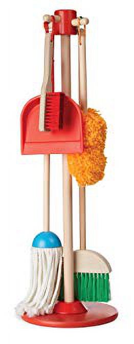 Melissa & Doug Let's Play House Dust! Sweep! Mop! 6-Piece Pretend Play Set Melissa & Doug