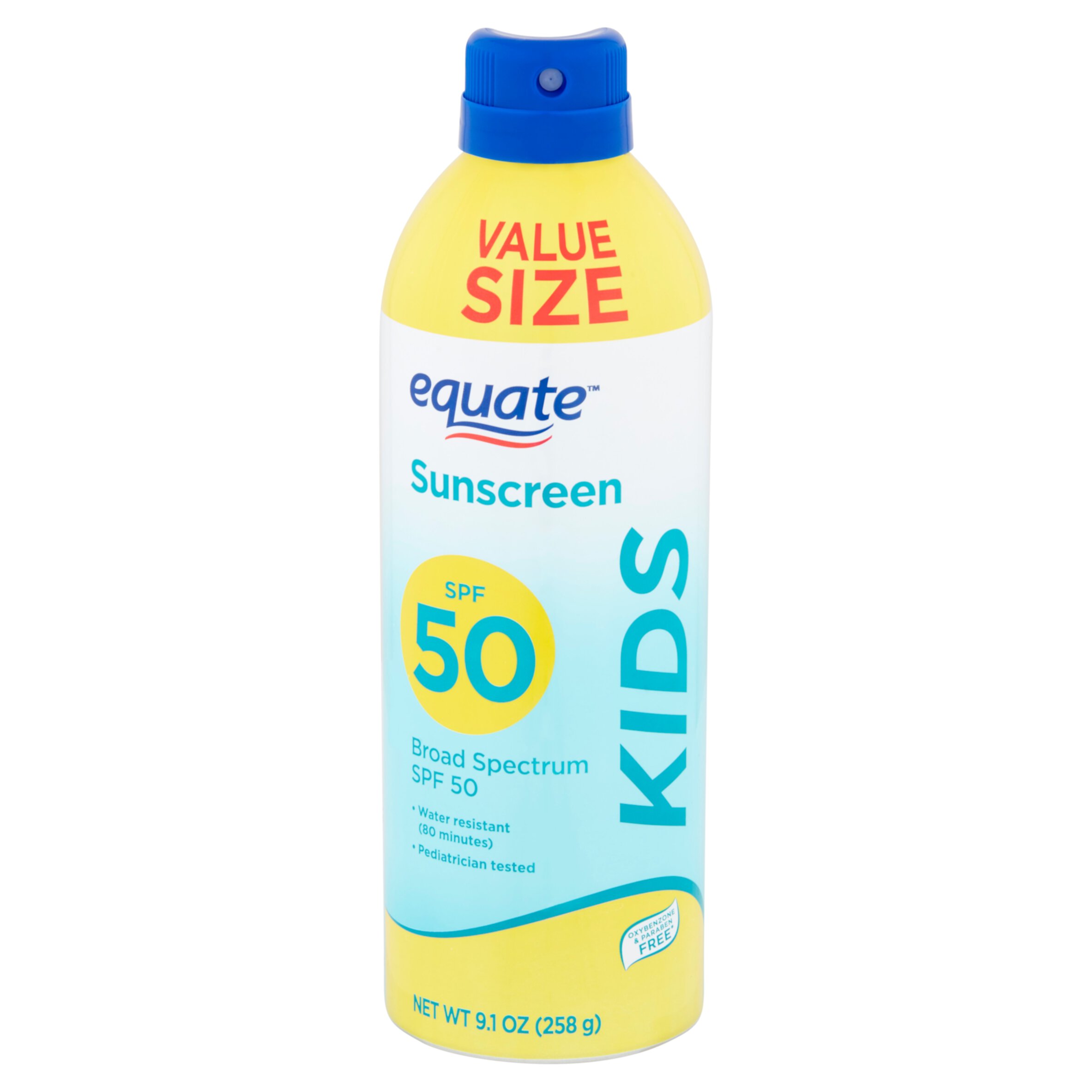 Equate Kids Broad Spectrum Sunscreen Value Size, SPF 50, 9.1 oz Equate