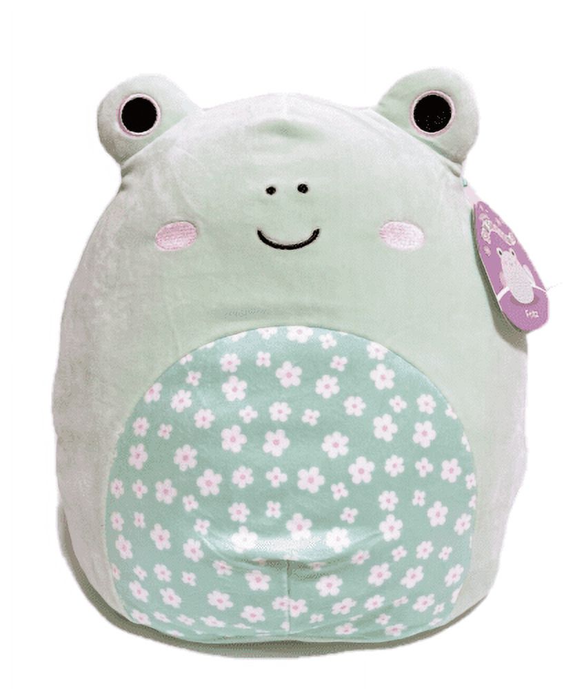 Squishmallows 2023 Easter Squad B 8" Fritz the Floral Belly Frog Plush Doll Toy Kellytoy