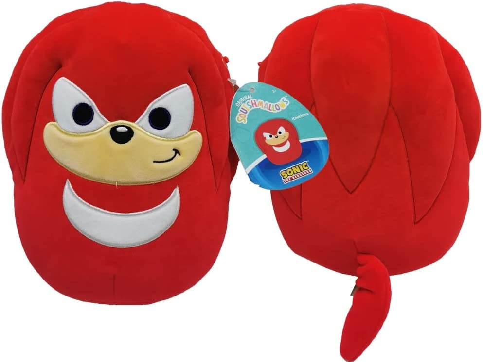 Squishmallows Sonic the Hedgehog 8 inch Knuckles -  Child's Ultra Soft Stuffed Plush Toy Kellytoy