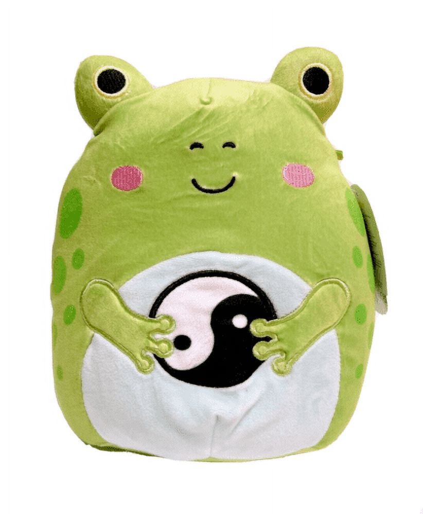 Squishmallows I got That Squad 8" Micha the Frog with Yin Yang Plush Toy Doll Kellytoy