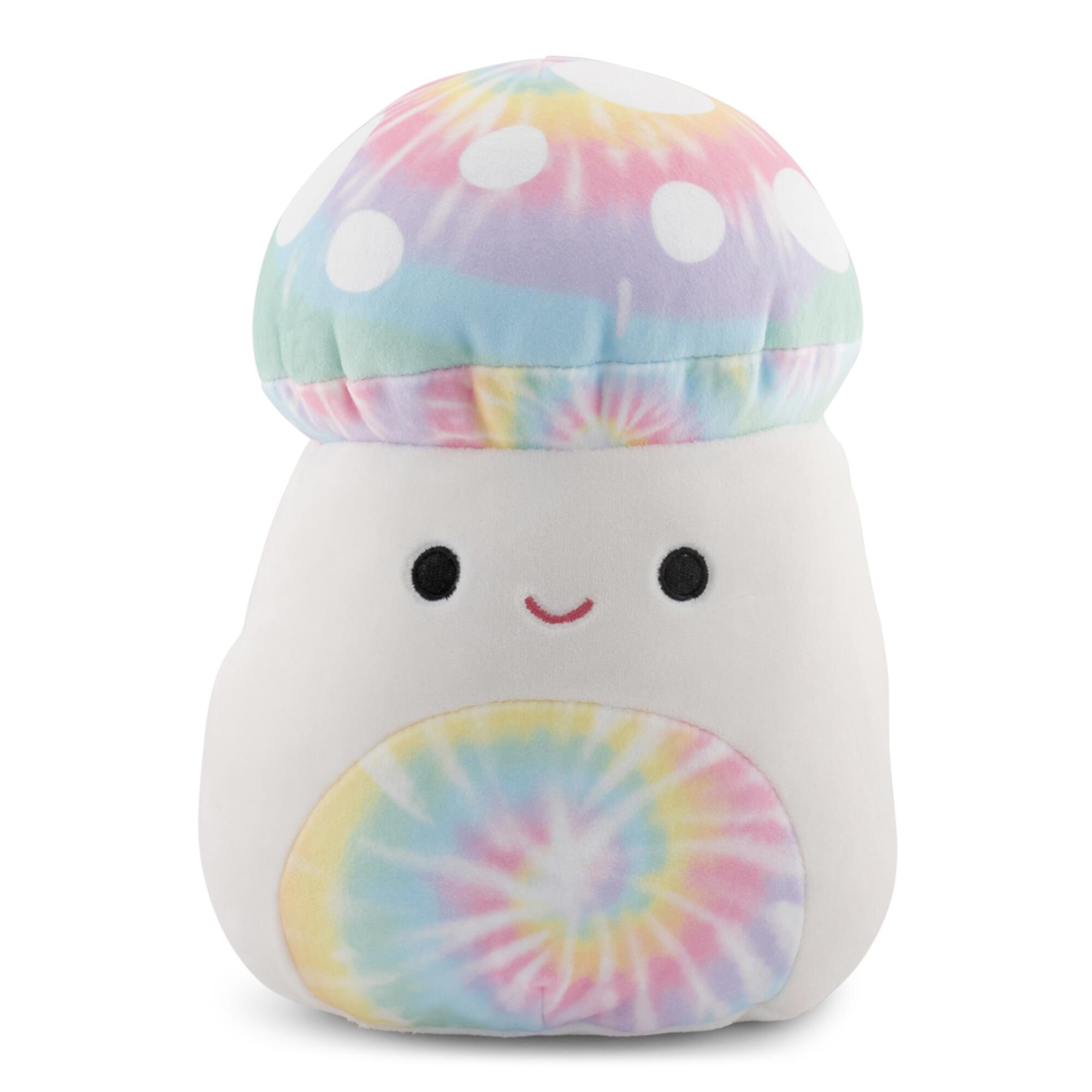 Squishmallows Fan Favorites 8 Inch Plush | Kervena The Tie Dye Mushroom Kellytoy