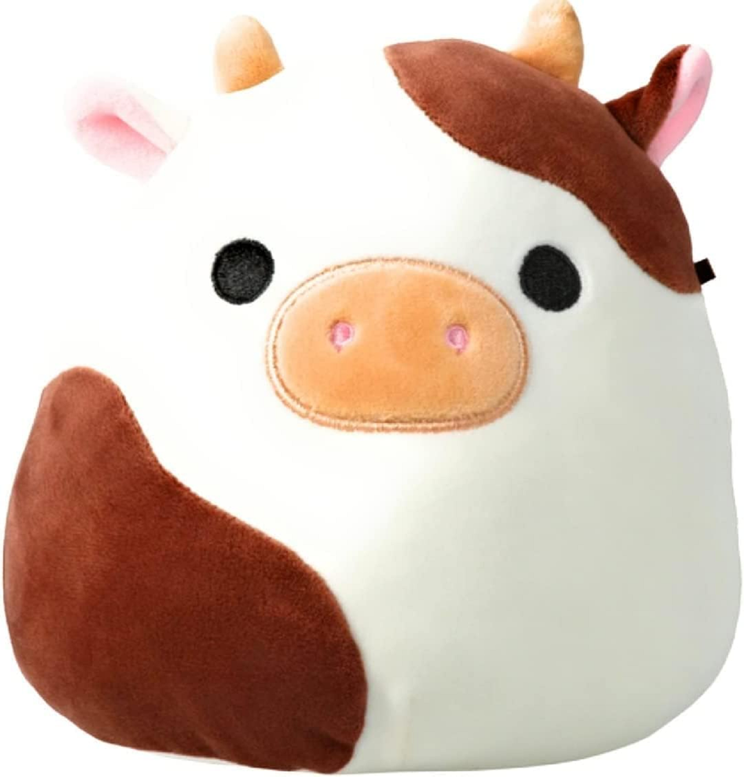 Squishmallows Official Kellytoy 7 Inch Soft Plush Squishy Toy Animals (Ronnie the Cow) Squishmallows