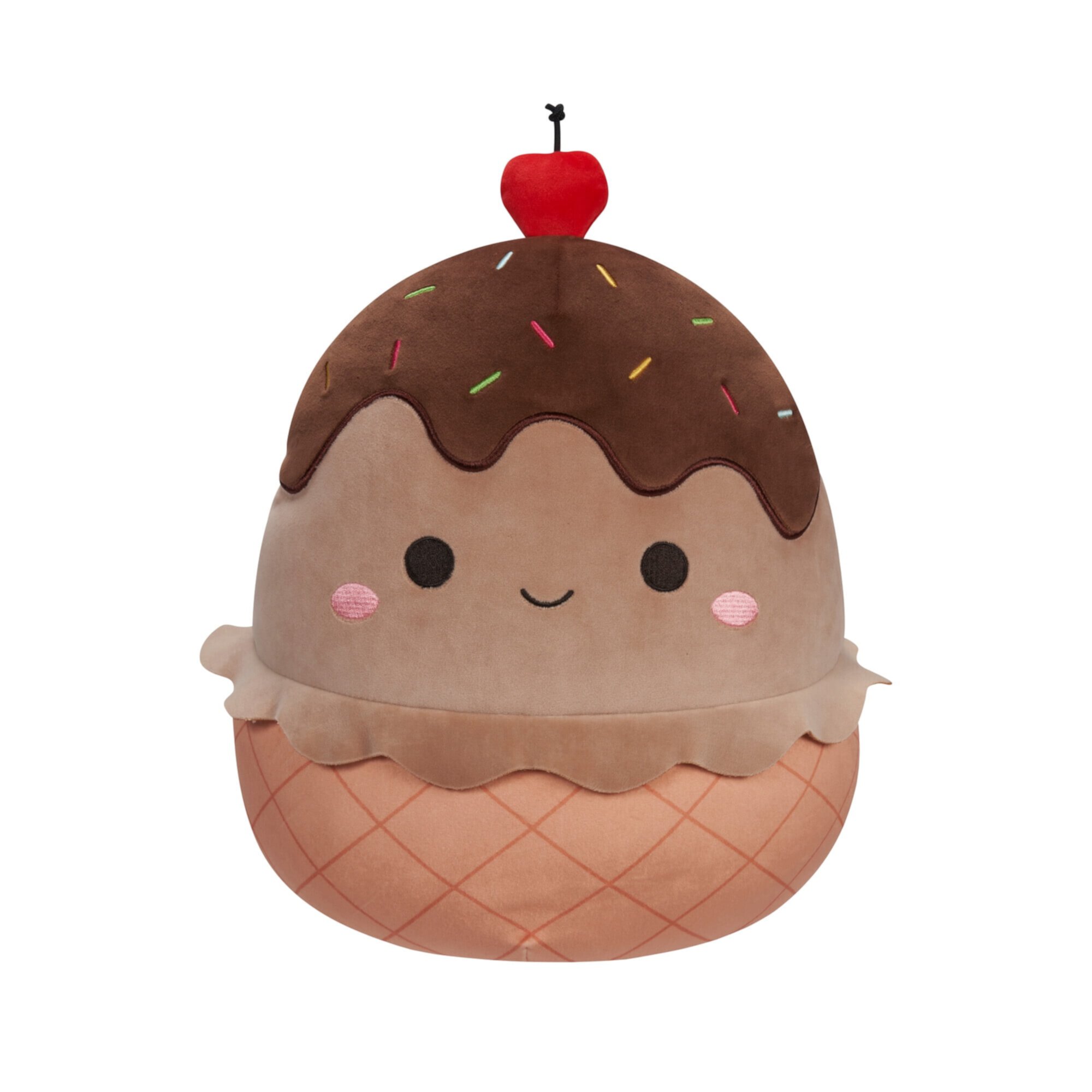 (2 pack) Squishmallows Plush 16 inch Marta Chocolate Ice Cream Sundae - Childs Ultra Soft Stuffed Toy Squishmallows