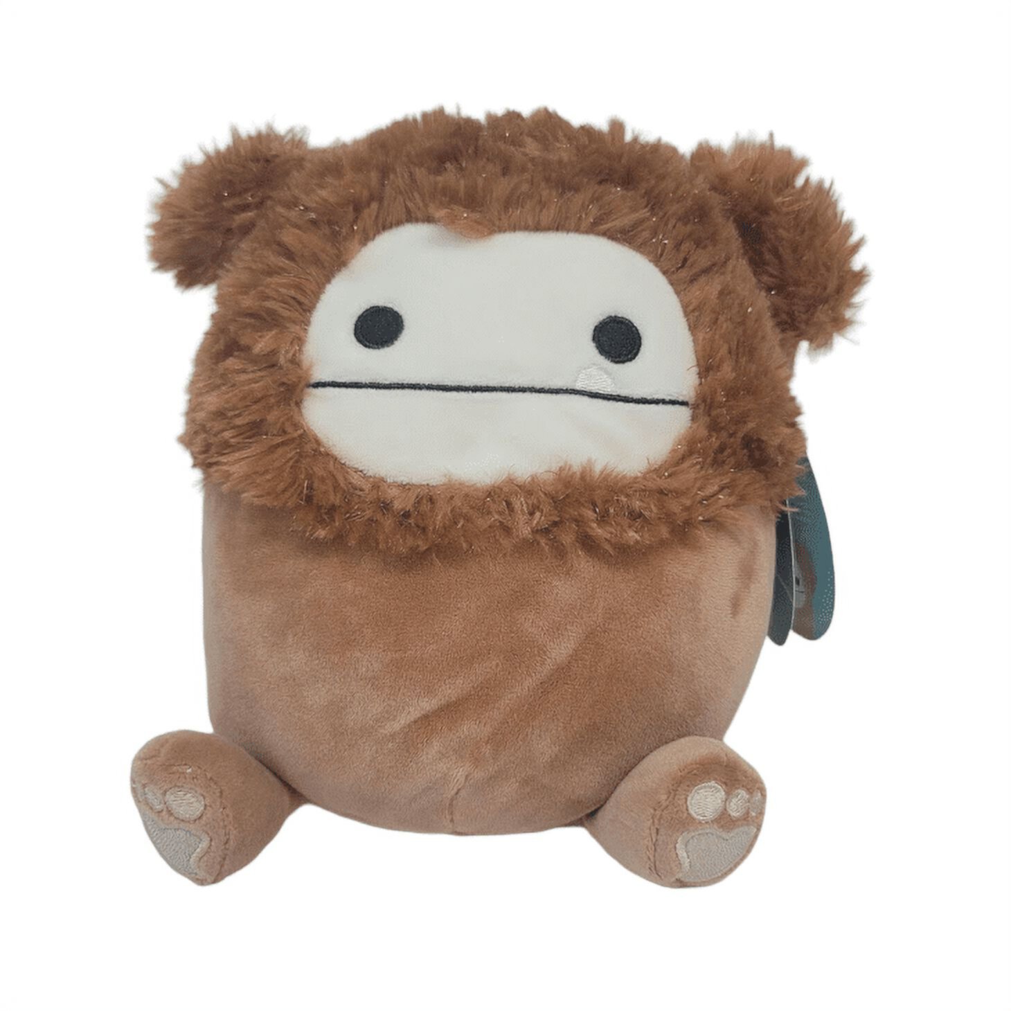 Squishmallows Official Kellytoys 7.5 Inch Benny the Bigfoot With Sparkly Gold Detail Super Soft Plush Toy Squishmallows