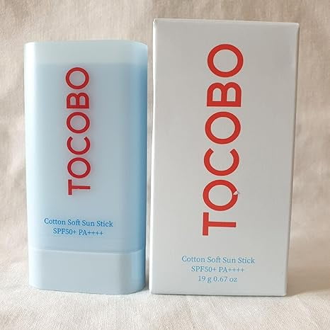 Tocobo Cotton Soft Sun Stick SPF50+ PA++++ 19g 0.67oz X 2 Pack Tocobo