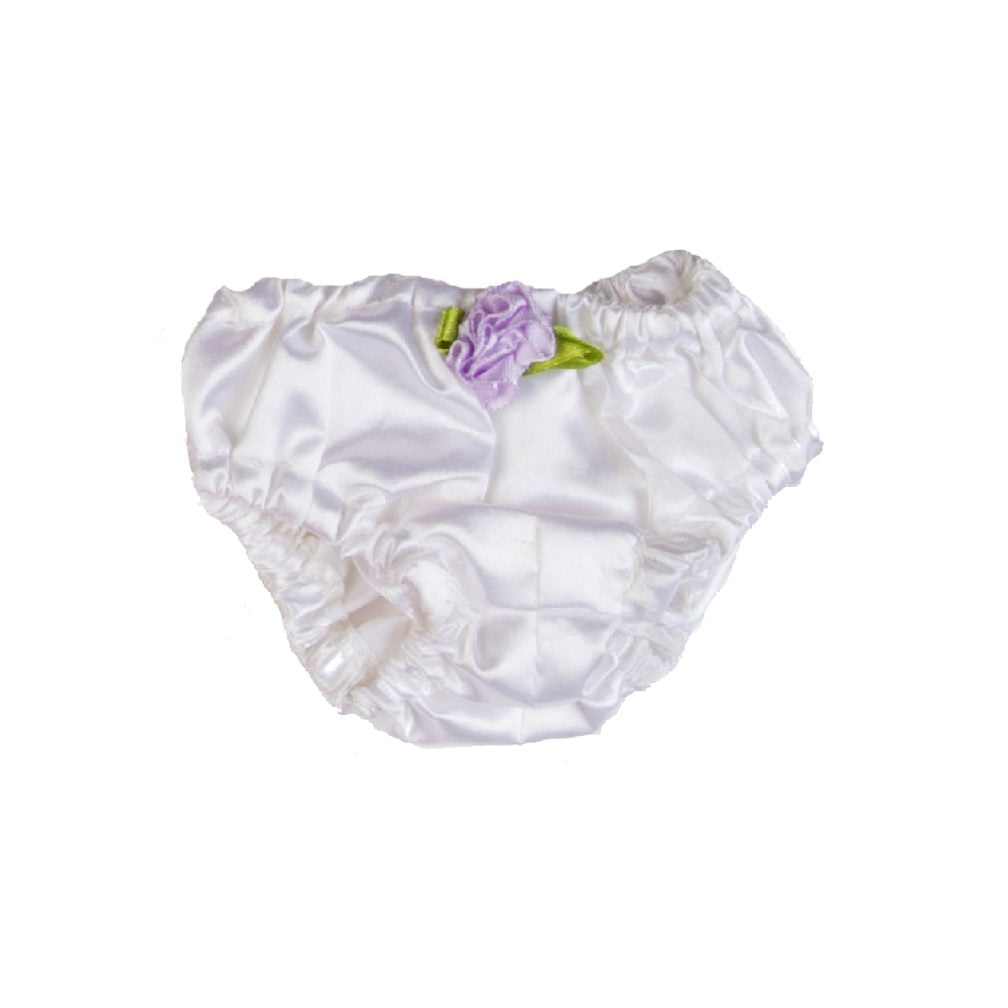 New Satin White Panties 14"-18" Teddy Bear Clothes Build-A-Bear And Make Your Own Stuffed Animals Plush Gear